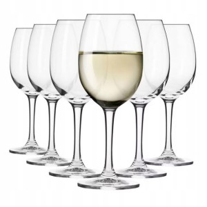 Kieliszki do wina białego 6 szt. 240 / 260 ml Professional Krosno