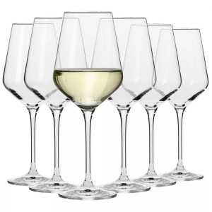 Kieliszki do Wina Białego Krosno Avant-Garde 6 x 450 ml  Stylowe Tradycyjne