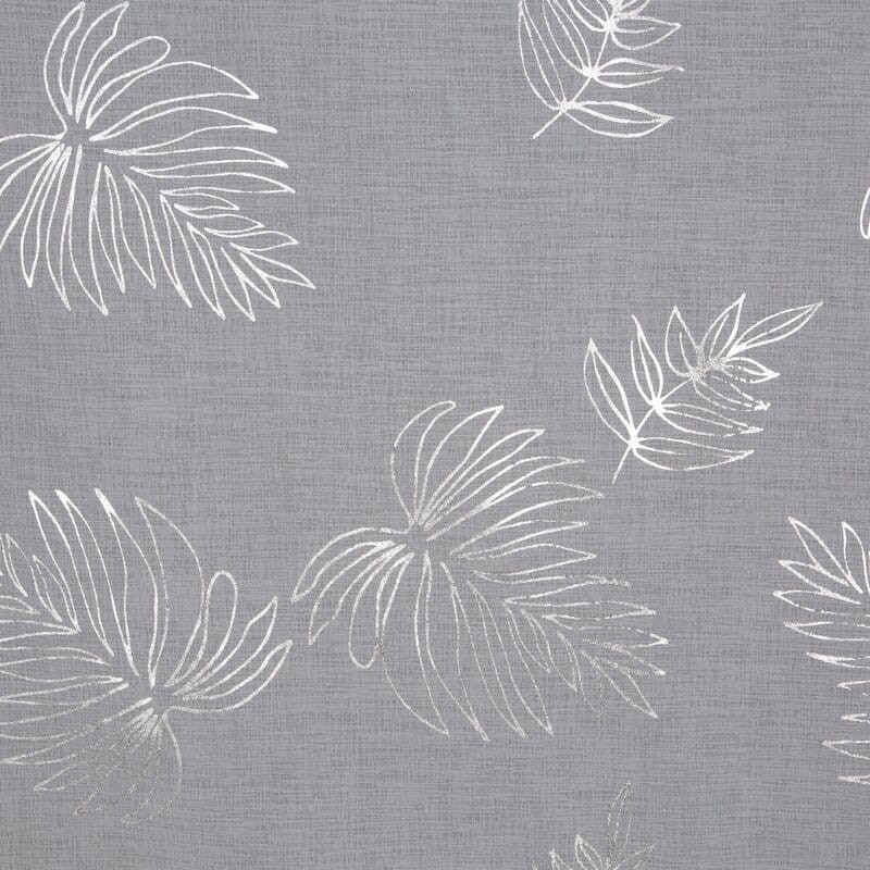 Firana Gotowa na Przelotkach Capri 140x250cm Srebrna