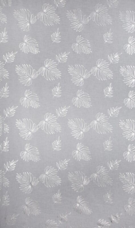 Firana Gotowa na Przelotkach Capri 140x250cm Srebrna