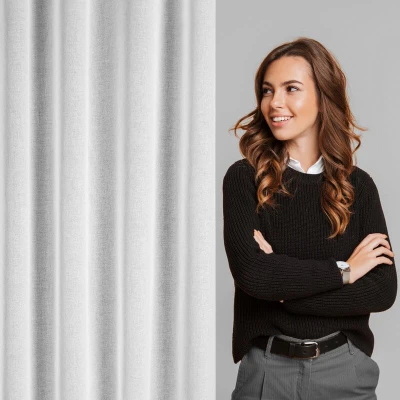 Firana Gotowa Margo na Taśmie 140x270cm Biała