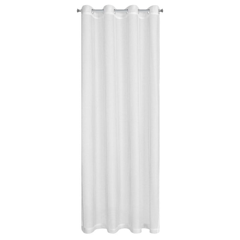 Firana Gotowa na Przelotkach Megi 140x250cm Biała