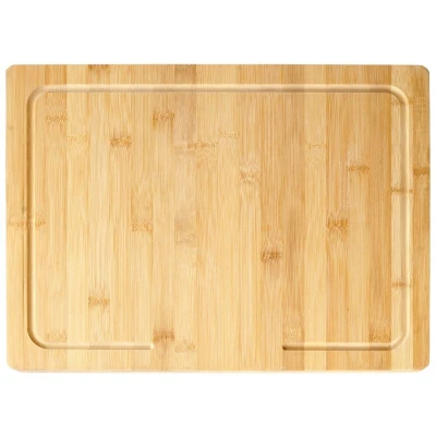 Deska do Krojenia Stolnica  z Rantem Drewniana 45 cm Naturalna Podkładka