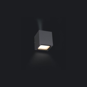 Lampa ścienna Natynkowa 1x40W Grafitowy NOWODVORSKI