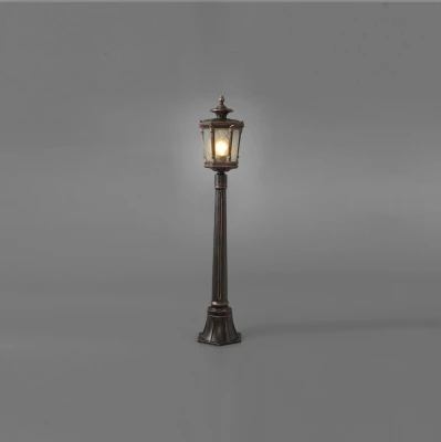 Lampa zewnętrzna słupek AMUR 1x60W IP44 E27 Czarny Nowodvorski