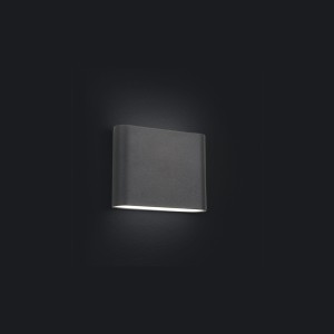 Lampa ścienna Natynkowa 7W Grafitowy NOWODVORSKI