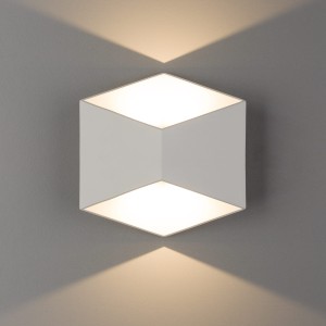 Lampa ścienna Natynkowa 2x5W Biała NOWODVORSKI