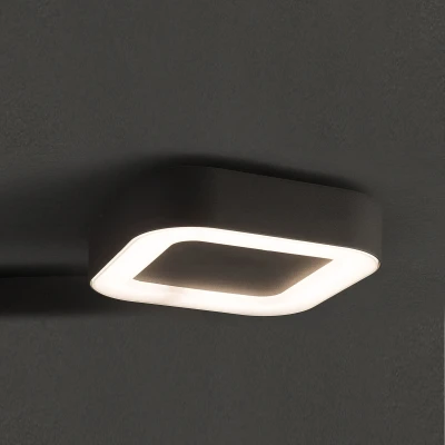 Lampa sufitowa Plafon PUEBLA 12W IP54 LED Grafit Nowodvorski