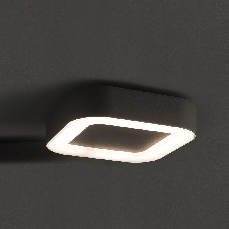 Lampa sufitowa Plafon PUEBLA 12W IP54 LED Grafit Nowodvorski