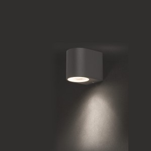 Lampa ścienna Natynkowa 1x10W Grafitowy NOWODVORSKI