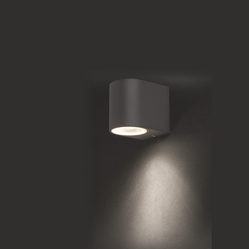 Kinkiet zewnętrzny Lampa NICO 1x10W GU10 Grafit Nowodvorski