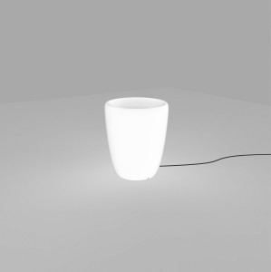 Lampa przenośna 1x60W Biała NOWODVORSKI FLOWERPOT