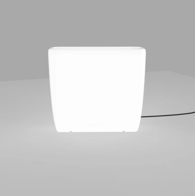 Lampa zewnętrzna ogrodowa FLOWERPOT L 2x60W E27 Biały Nowodvorski