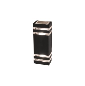 Lampa ścienna Natynkowa 2x40W Czarna NOWODVORSKI