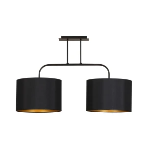 Lampa sufitowa Przysufitowa 2x60W Czarna NOWODVORSKI