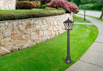 Lampa zewnętrzna słupek TAY 60W IP23 E27 Czarny Nowodvorski