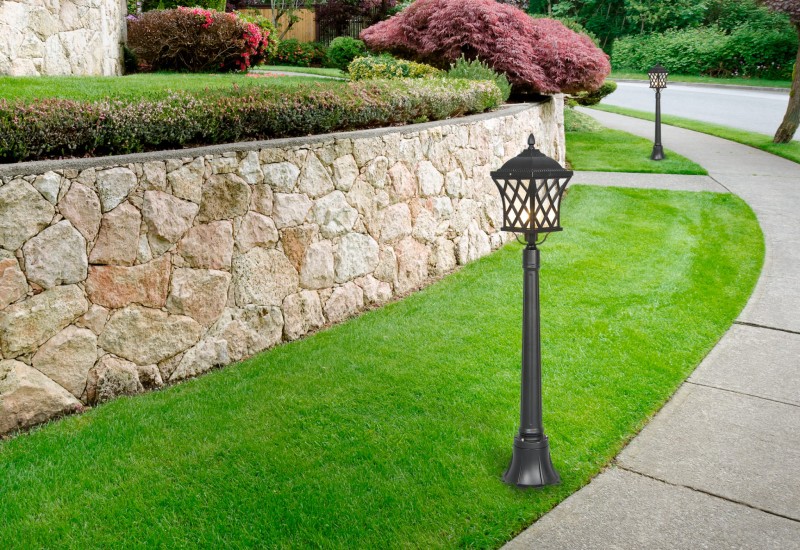 Lampa zewnętrzna słupek TAY 60W IP23 E27 Czarny Nowodvorski