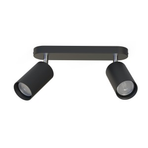 Lampa sufitowa 2x10W only LED Czarna NOWODVORSKI