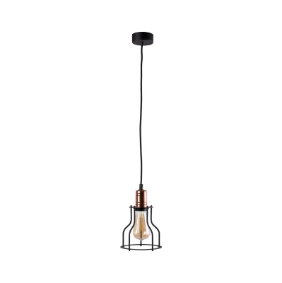 Lampa wisząca WORKSHOP B 1x60W IP20 E27 Czarny Nowodvorski