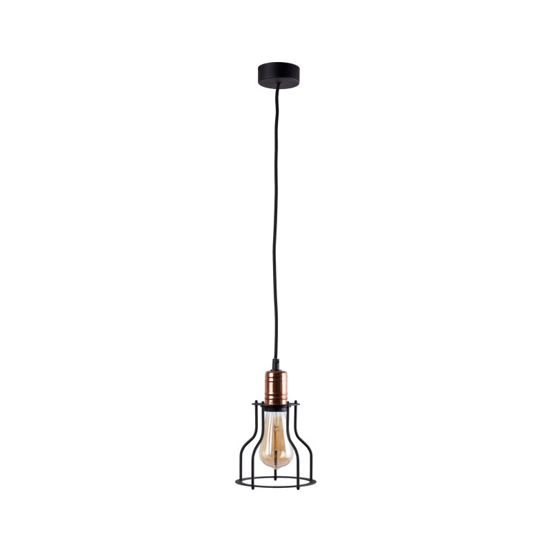 Lampa wisząca WORKSHOP B 1x60W IP20 E27 Czarny Nowodvorski