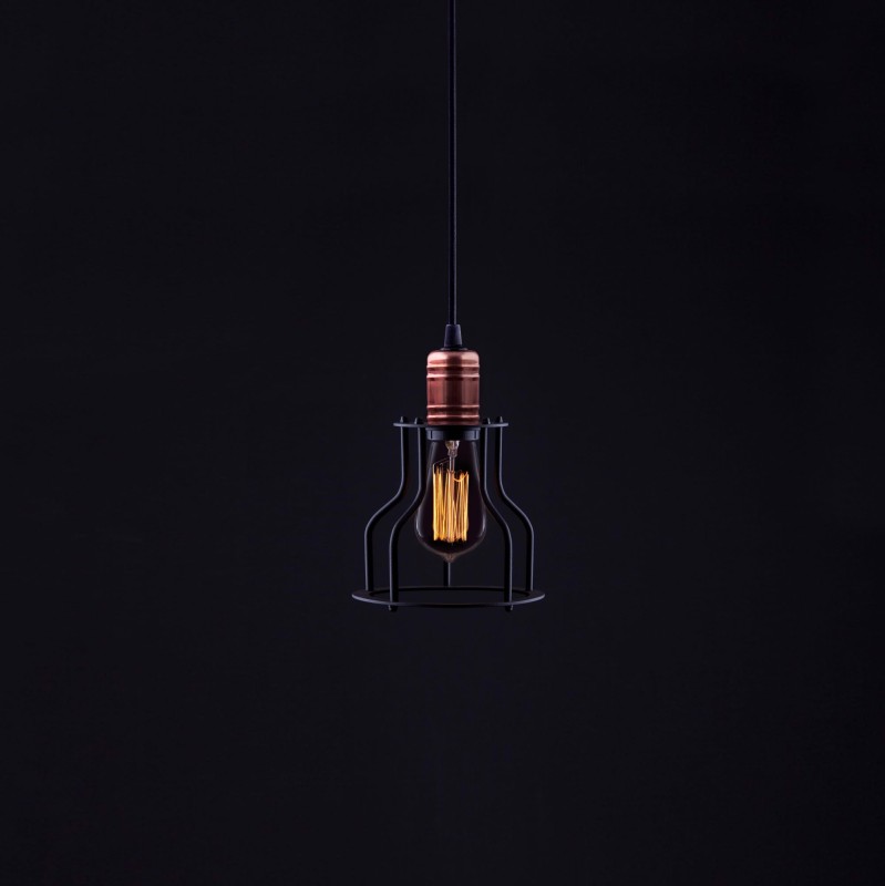 Lampa wisząca WORKSHOP B 1x60W IP20 E27 Czarny Nowodvorski