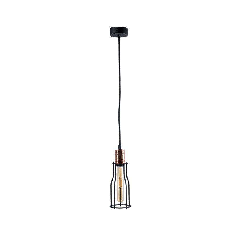 Lampa wisząca WORKSHOP A 1x60W IP20 E27 Czarny Nowodvorski