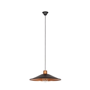 Lampa sufitowa Wisząca 1x60W Brązowa NOWODVORSKI