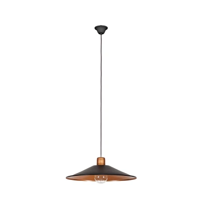 Lampa wisząca GARRET M 1x60W IP20 E27 Czekoladowy Nowodvorski