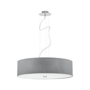 Lampa sufitowa Wisząca 3x60W Szara NOWODVORSKI