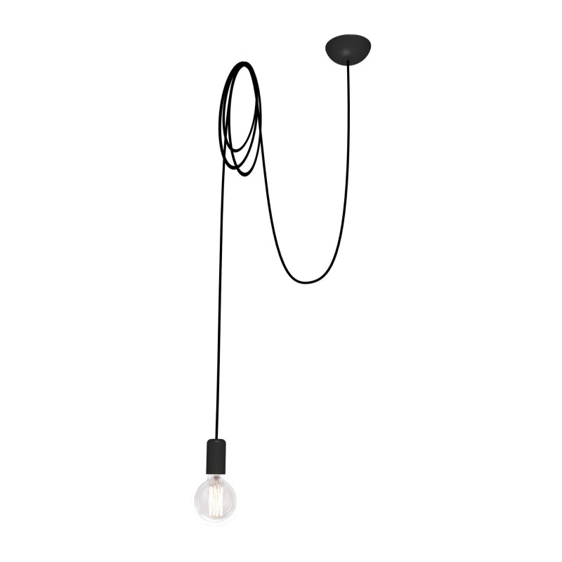 Lampa wisząca SPIDER 1x60W IP20 E27 Czarny Nowodvorski