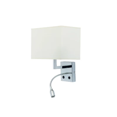 Lampa ścienna Kinkiet wł. HOTEL E27 LED Ecru Nowodvorski