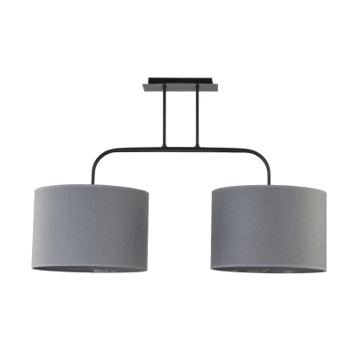 Lampa przysufitowa ALICEm 2x60W IP20 E27 Szary Nowodvorski