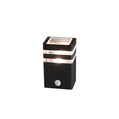 Kinkiet zewnętrzny Lampa RIO SENSOR 1x40W E27 Czarny Nowodvorski