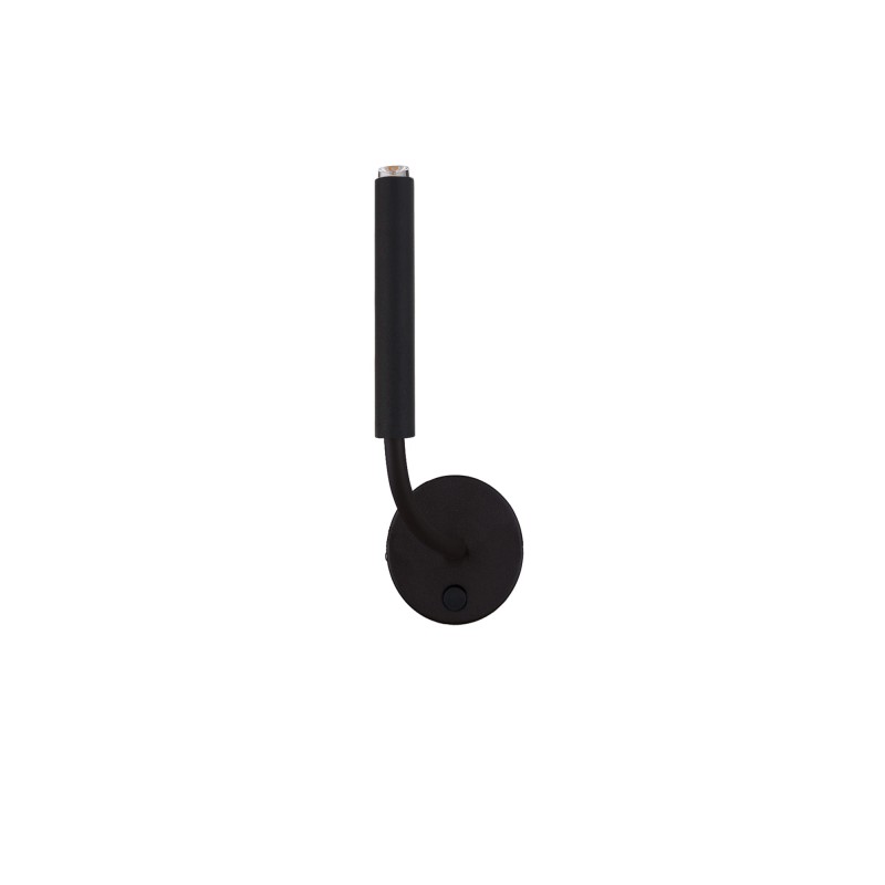Lampa ścienna Kinkiet wł. STALACTITE 1x10W LED Czarny Nowodvorski