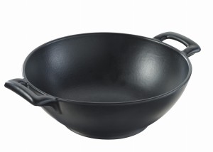 Revol BELLE CUISINE NOIR wok 1000 ml Cast iron style