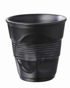 Revol FROISSES kubek czarny 80 ml