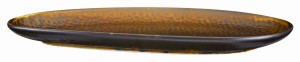 Verlo FIRE Talerz płaski 33x18 cm postarzana miedź