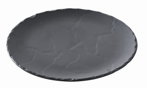 Revol BASALT talerz okrągły 32 cm Matt slate style