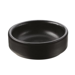 Revol LES ESSENTIELS Ramekin 20 ml czarny Satin black