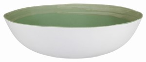 Verlo Eter Miska 23cm zielona PORCELANA VERLO