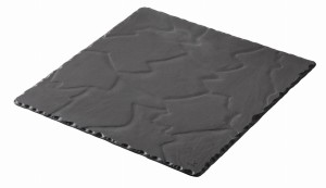 Revol Basalt Talerz kwadratowy 30x30 Matt slate style