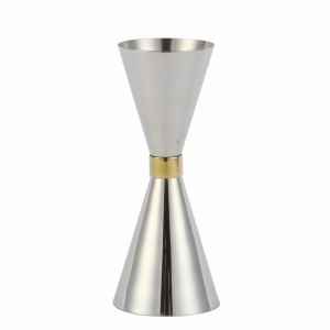 BarEq Miarka Mr Slim 25-50 ml stalowy