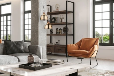 Lampa wisząca AMALFI L 1x40W IP20 E27 Złoty Nowodvorski