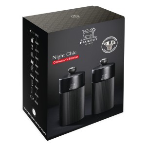 PEUGEOT NIGHT CHIC Zestaw młynków Line 12 cm