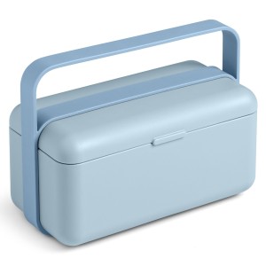 BLIM PLUS BAULETTO Lunchbox mały niebieski ocean jasny