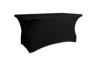Verlo Pokrowiec na stół prostokątny dł. 152,4 cm czarny
