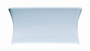 Verlo Pokrowiec na stół prostokątny dł. 182,9 cm biały
