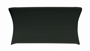 Verlo Pokrowiec na stół prostokątny dł. 182,9 cm czarny