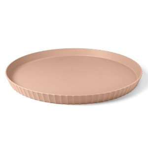 BLIM PLUS ATENA taca okrągła śr. 40 cm różowa morela