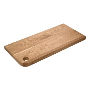 Verlo Deska dębowa z otworem 50x30x2,5 cm